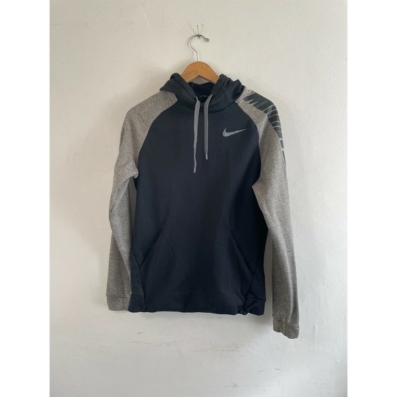 Men’s Nike Dri Fit Fleece Lined Hoodie Gray Sweatshirt Hoodie Size Men’s… - Picture 1 of 8
